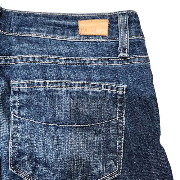 Paige Jimmy Jimmy Skinny Distressed Premium Denim Size 24 - Picture 4 of 9